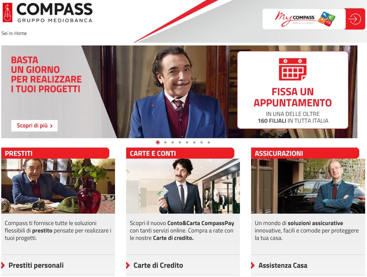 Prestiti senza busta paga Compass: offerte, preventivo e garanzie